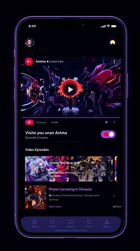 樱花动漫网页APP播放界面